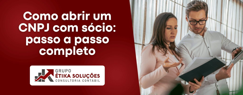 Como abrir um CNPJ com sócio passo a passo completo